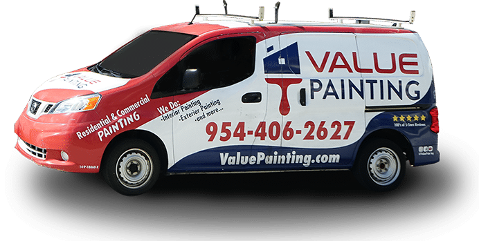 value painting service truck