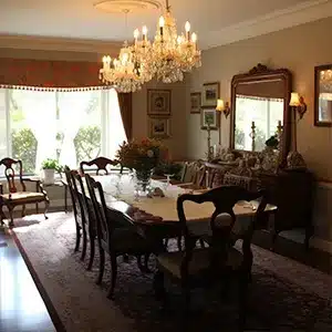 Elegantly painted dining room by Value Painting and Flooring