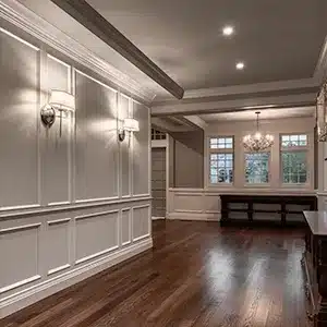 Exquisite wainscoting and paneling painting by Value Painting and Flooring