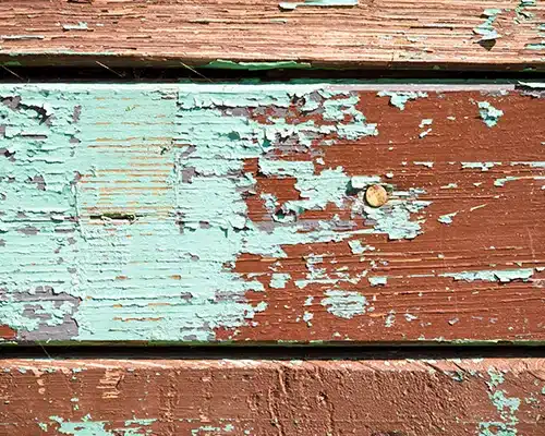 Close up of a worn-out wood texture.