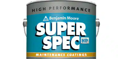 Benjamin Moore Super Spec Paint bucket