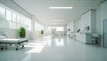 Hospital interior painted by Value Painting and Flooring
